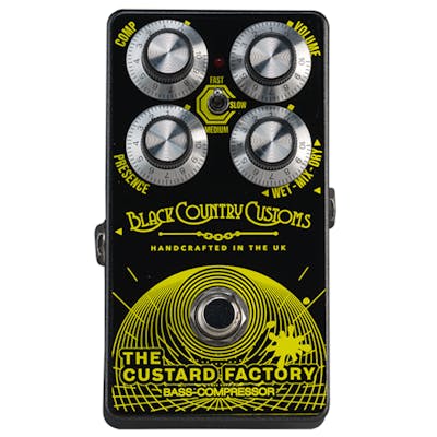Black Country Customs by Laney The Custard Factory Bass Compressor Pedal